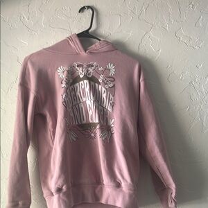 Abercrombie & Fitch Pink Graphic Crew Neck Sweater
